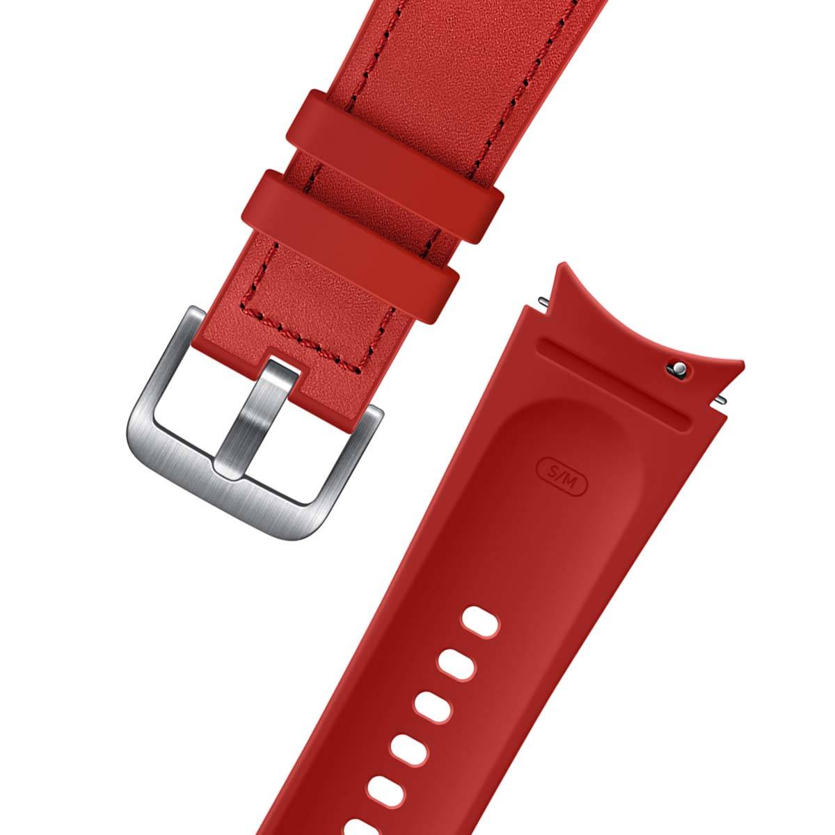 Samsung ET-SHR89 - Bracciale per Smartwatch - Medio/Grande - Rosso - per Galaxy Watch4 (40 mm)-3