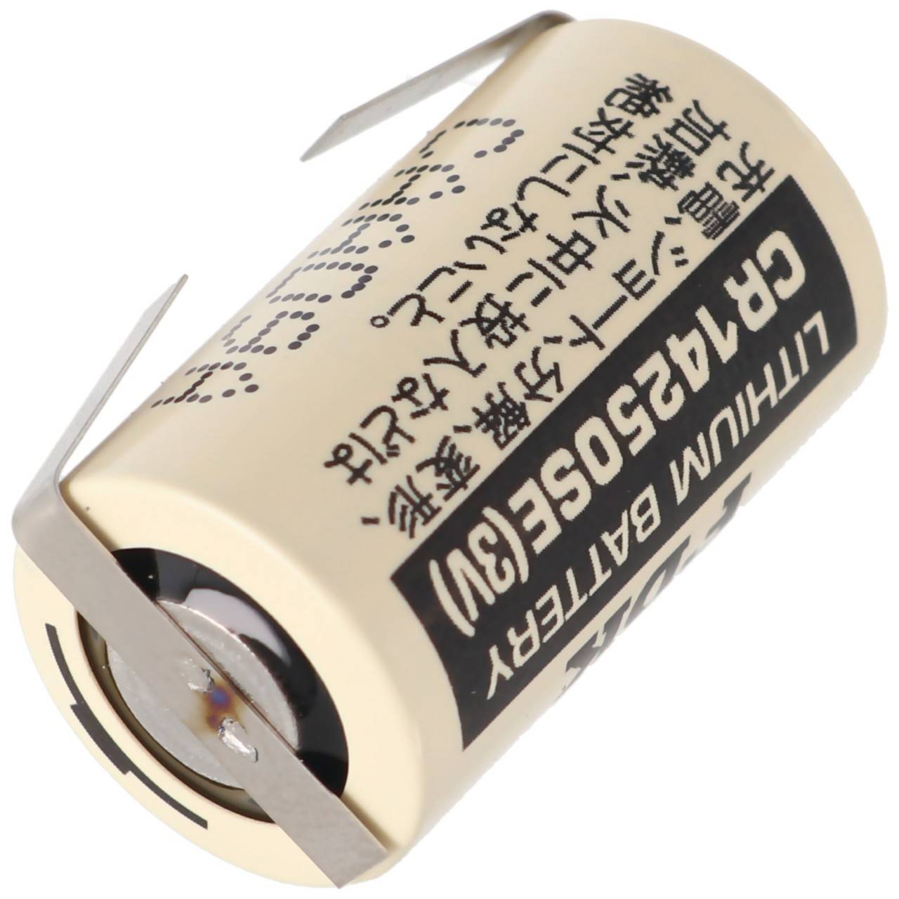 Batteria al litio Sanyo CR14250 SE 1/2AA, IEC CR14250, coda a U-3