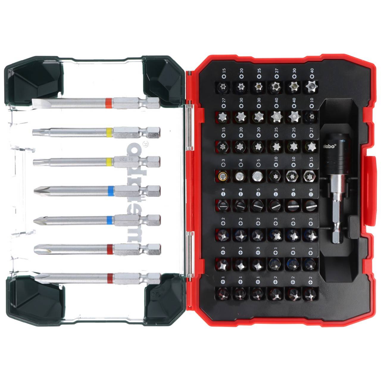 Metabo Bit Box SP, 56 pezzi Art. n.: 839463, N. produttore: 626702000, 4007430240200-2