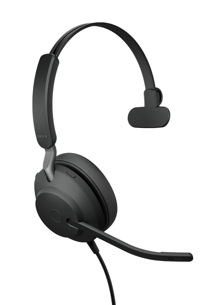 Jabra Evolve2 40 SE Auricolare Cablato A Padiglione Musica e Chiamate USB Type-C / USB Type-A Nero 24189-889-799-0