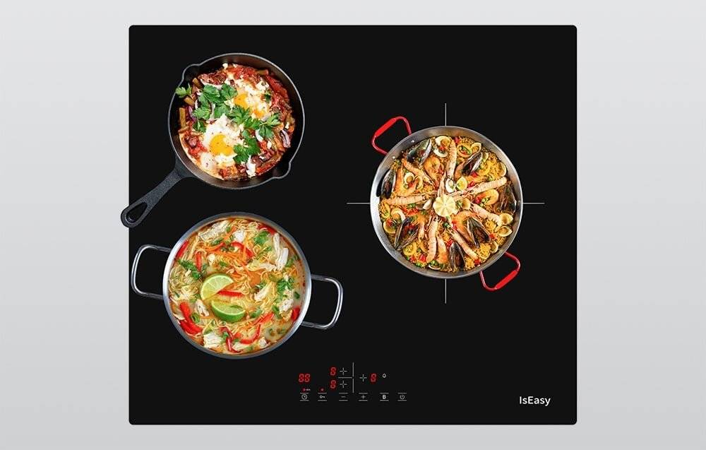 Immagine premio per IsEasy - LI3-17 - IsEasy LI3-17 Induktionskochfeld