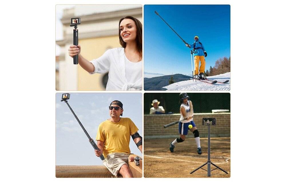 Immagine premio per Puluz - PU731B - Puluz-Stativ per Action cam (1,4 m)