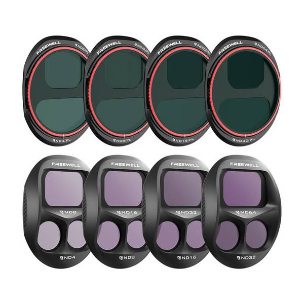 Freewell - FW-M4P-ALD - FREEWELL-Filterset per DJI Mavic 4 Pro All Day (8 Pezzo)