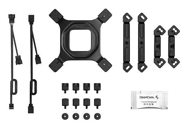 DEEPCOOL RAFF. CPU AG620 BK ARGB V2 120mm ARGB HYDRO BEARING R-AG620-BKAMMN-GJD-3
