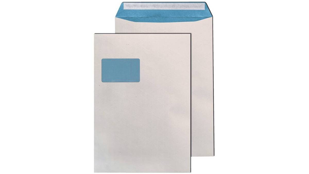 Busta postale MAILmedia C4 rinforzata con filo bianco/blu - per il mercato D / L / A - 1 pezzo (30003818)-0