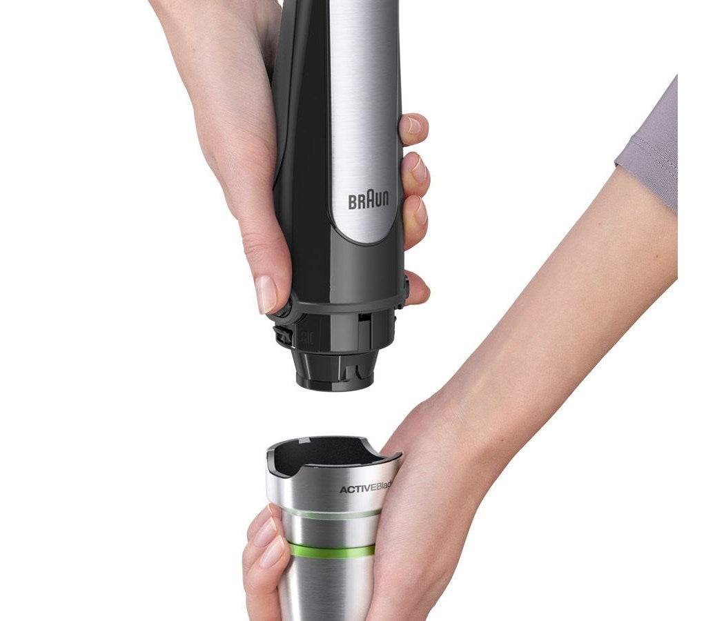 Braun MultiQuick MQ 7035X Stabmixer Schwarz/Edelstahl MQ 7035-3