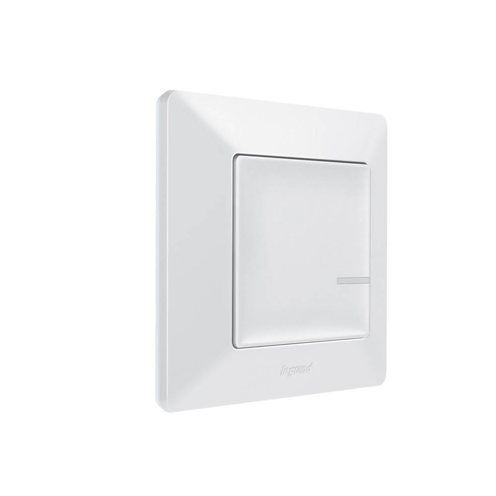 Legrand - 752185 - WIRELESS REMOTE SWITCH 2-WAYS ON/OFF VALENA LIFE WHITE-0
