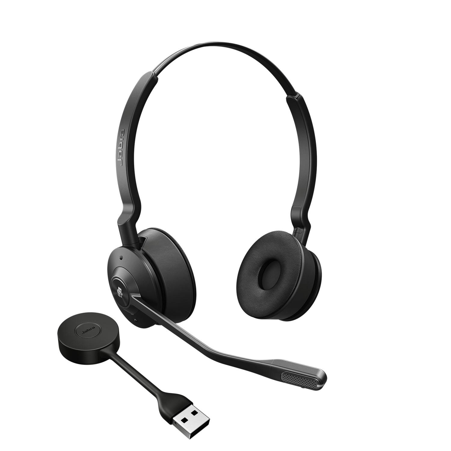 Jabra 9559-450-111 cuffia e auricolare Wireless A Padiglione Ufficio Nero, Titanio-5