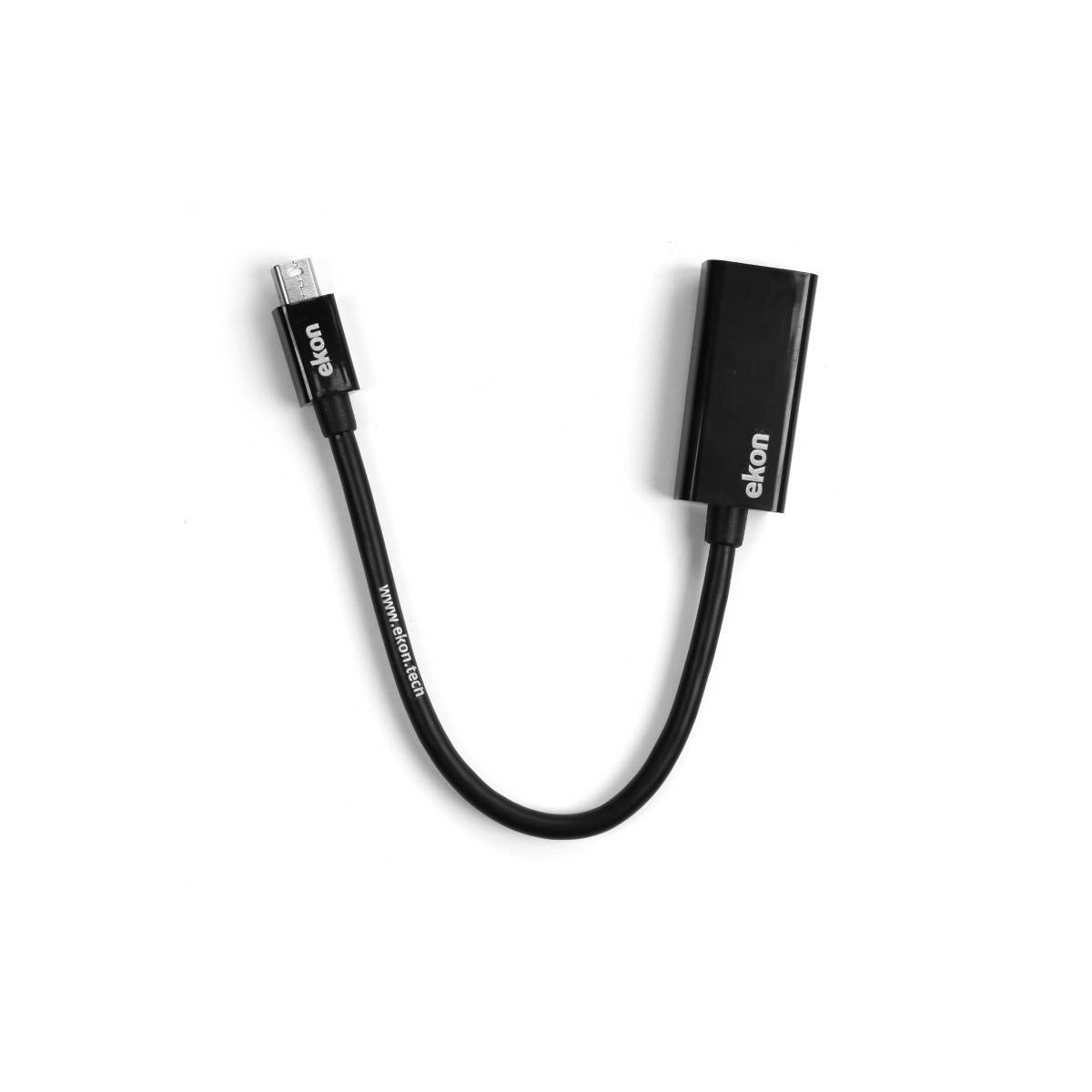Ekon ECITDISPLHDMI cavo e adattatore video Mini DisplayPort HDMI tipo A (Standard) Nero-0