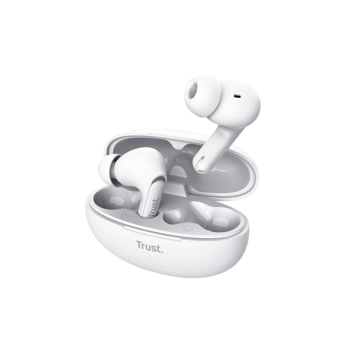Auricolari in Ear Bluetooth Trust Yavi Bianco-4