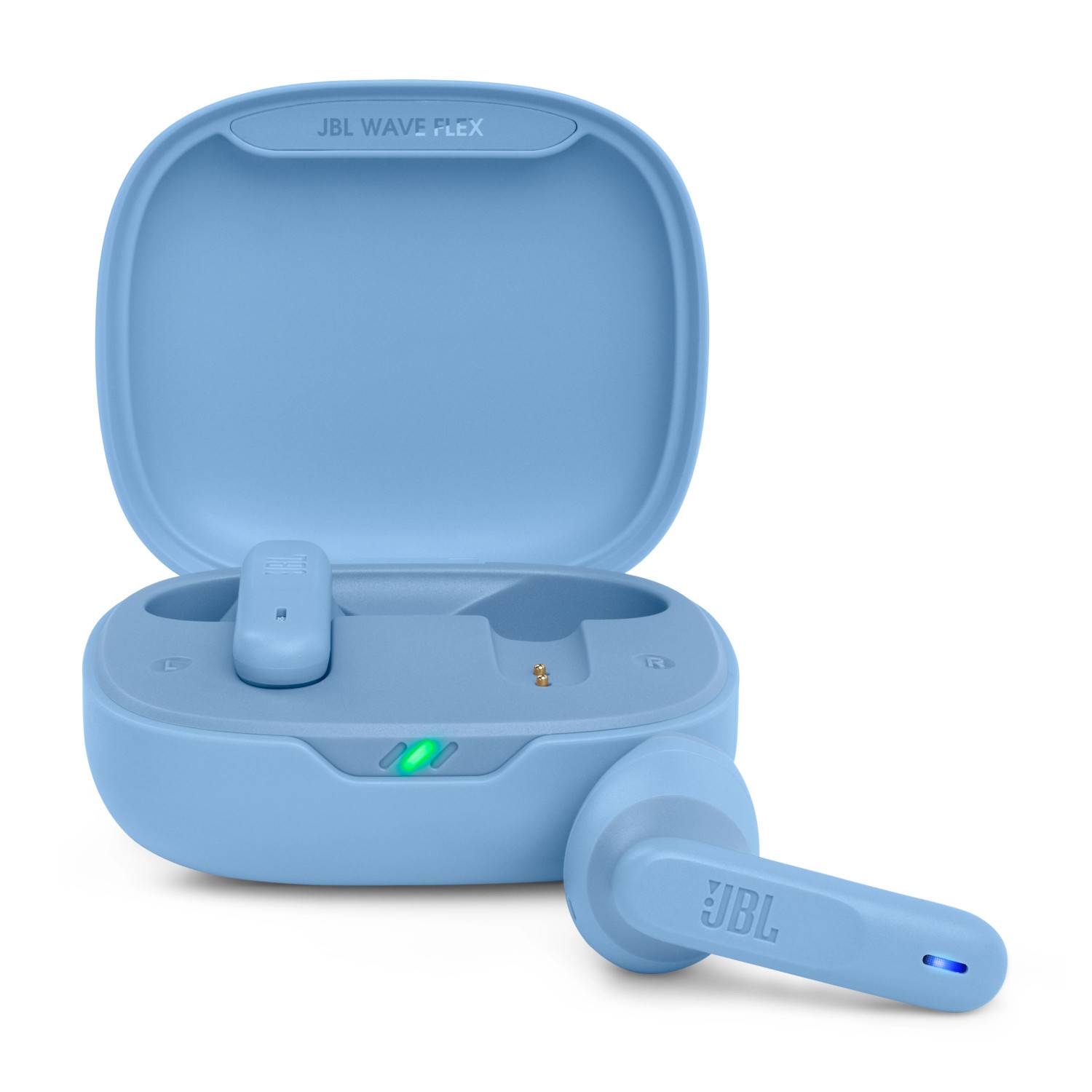 Auricolare JBL JBLWFLEXBLU Wave Flex True Wireless Stereo In-ear Chiamate Musica Sport Tutti i giorni Bluetooth Blu-5