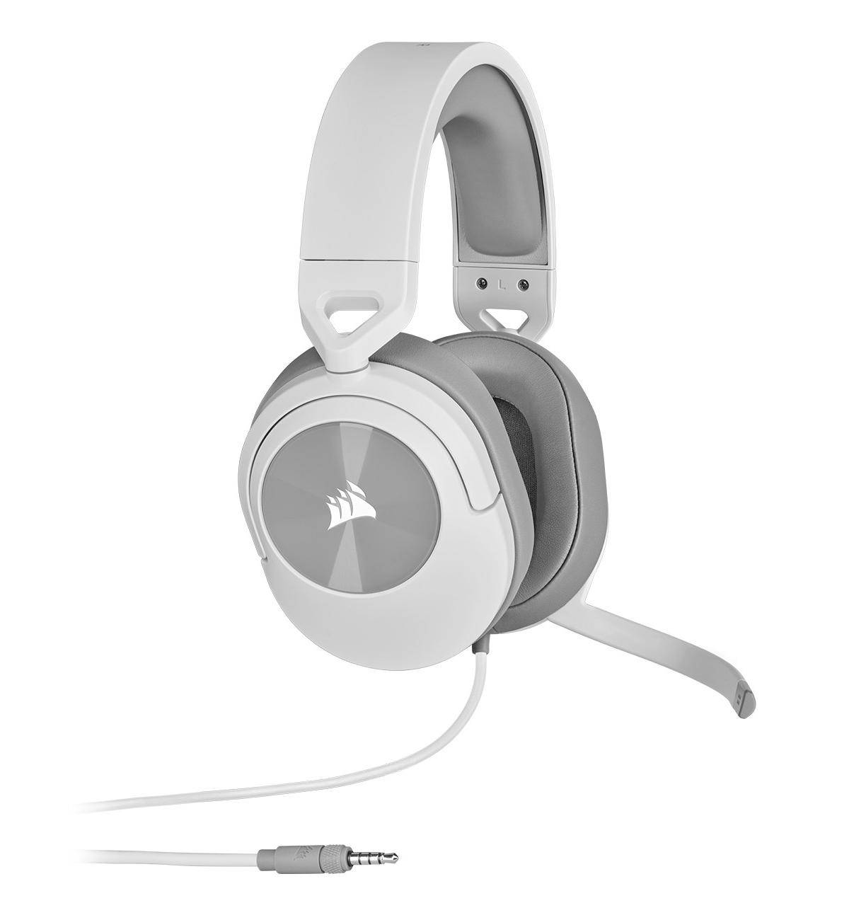 Corsair HS55 STEREO Auricolare Cablato A Padiglione Gaming Bianco-2