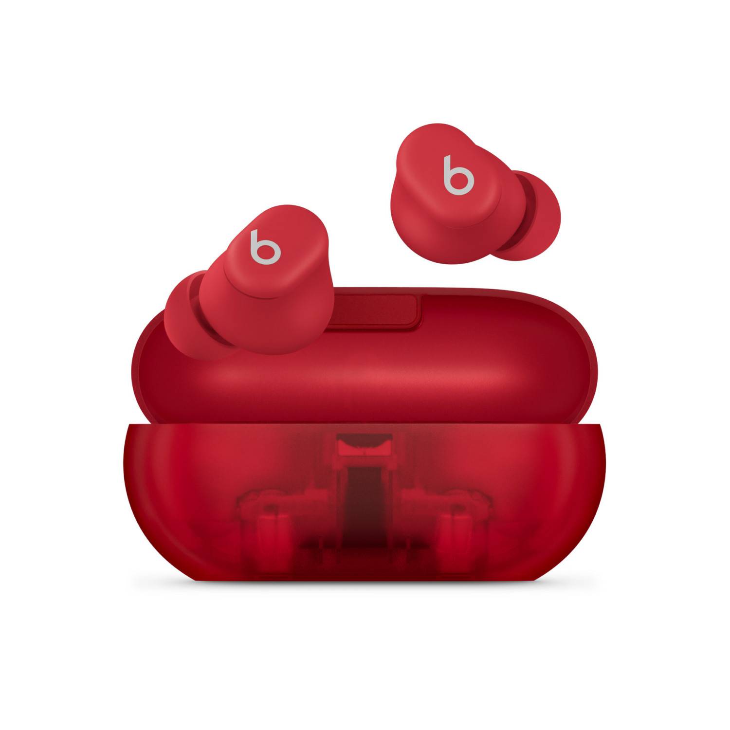 Apple Beats Solo Buds - Auricolari true wireless - Rosso trasparente (BEATS SOLO BUDS TRANSPARENT RED)-4