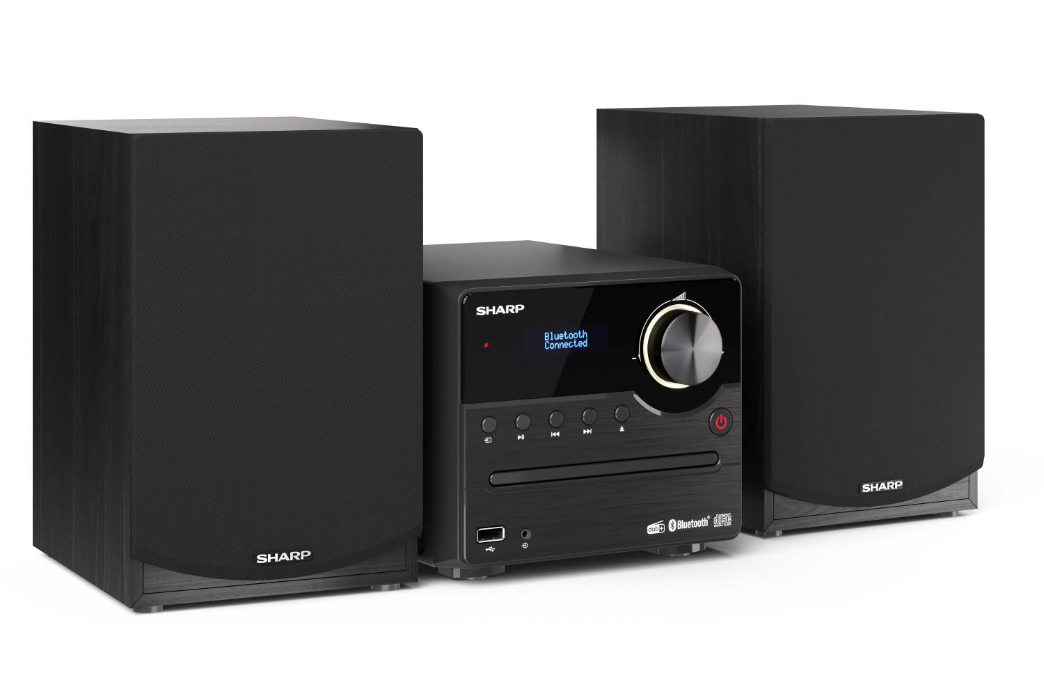 Sharp XL-B517D Microsistema audio per la casa 45 W Nero-1