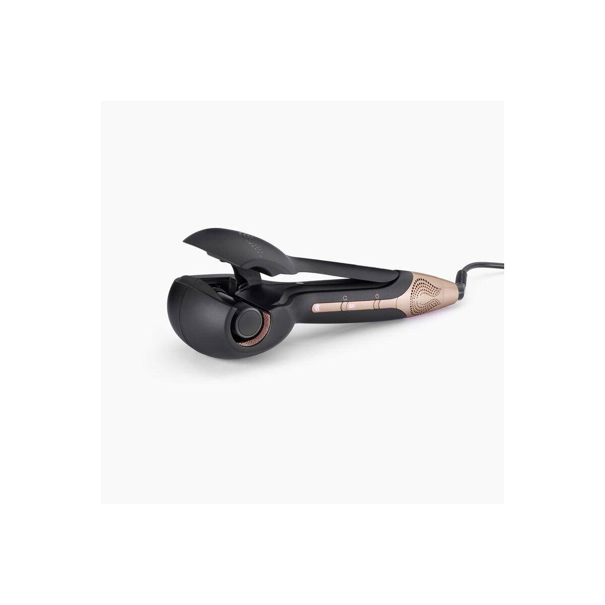Piastra per capelli BaByliss Wave Secret Air Ferro per ricci Caldo Nero 2,5 m-1
