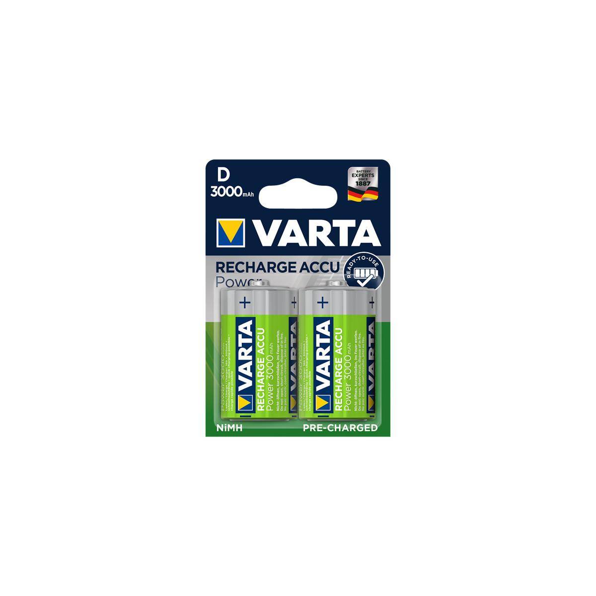 Varta - 4008496550777 - Batteries R20 rech VARTA-2