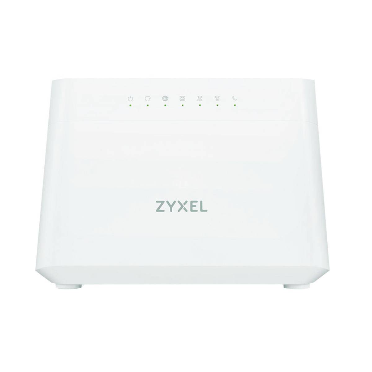 Zyxel DX3301-T0 router wireless Gigabit Ethernet Dual-band [2.4 GHz/5 GHz] Bianco (DX3301-T0-EU02V1F WIFI 6 AX1800 - VDS-1