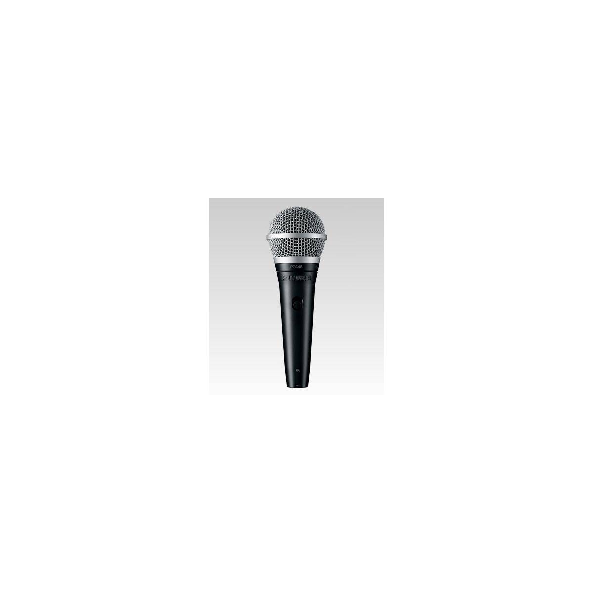 Shure PGA48 QTR Microfono per palco spettacolo Nero Metallico-1