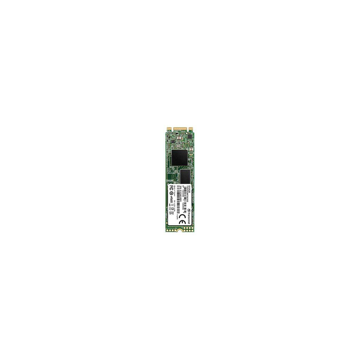 Transcend 830S 512 GB Memoria SSD interna SATA M.2 2280 M.2 SATA 6 Gb/s Dettaglio TS512GMTS830S-2
