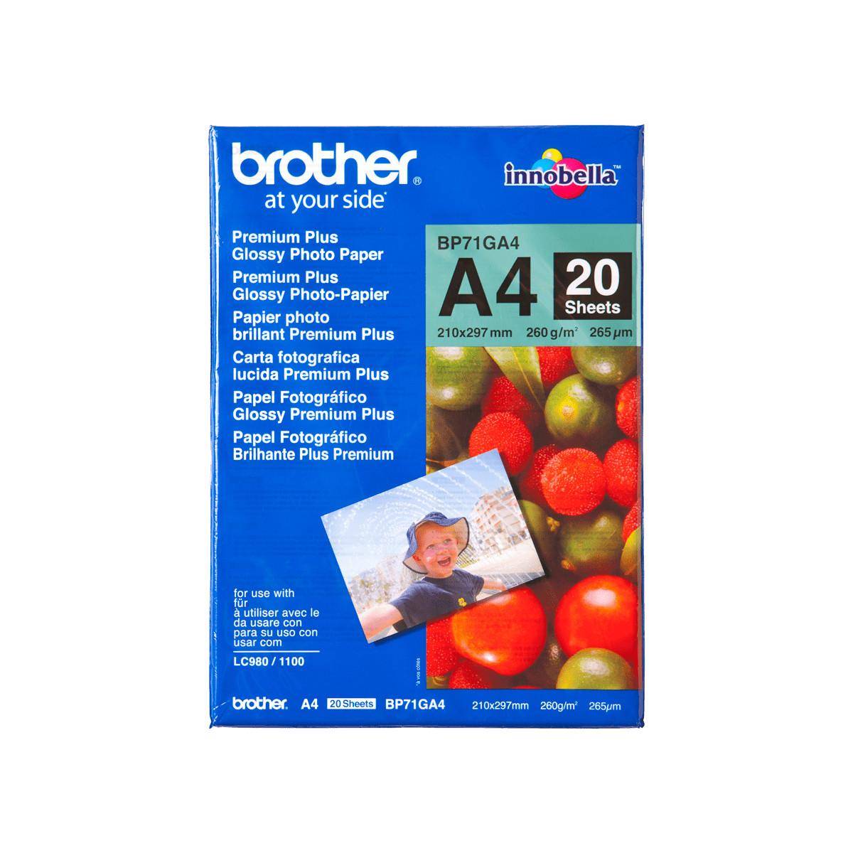 Brother BP-71GA4 A4 Blu, Rosso-5