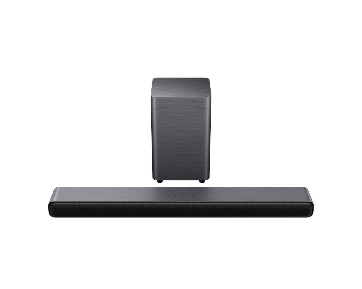 TCL S Series Soundbar S55H 2.1 canali, Dolby Atmos con Subwoofer integrato, supporto HDMI eARC, Bluetooth, 220W-5