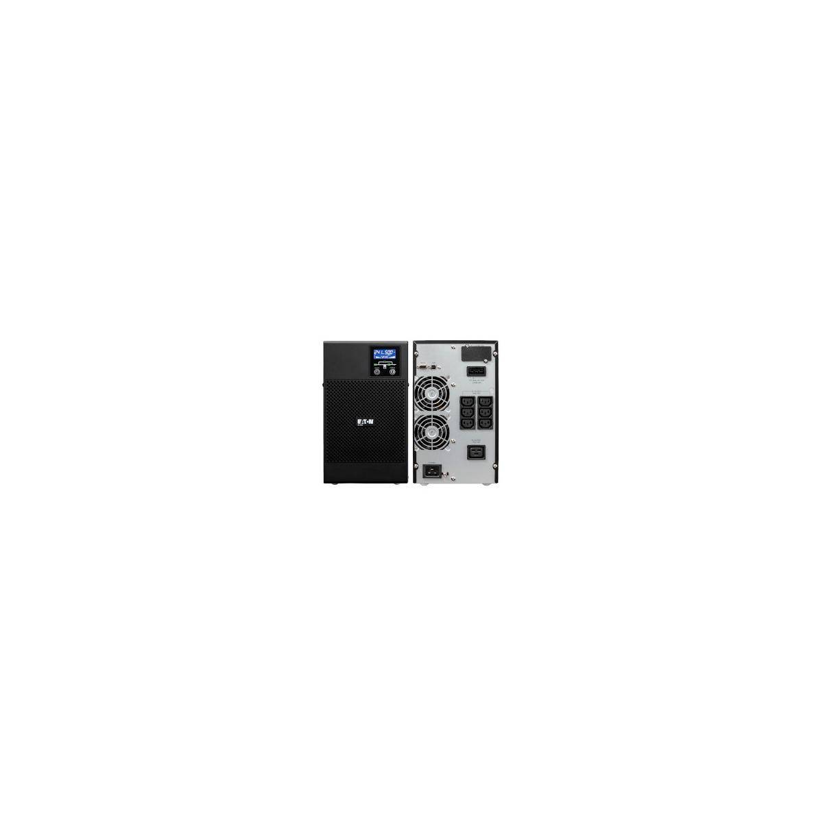 EATON 9E UPS, 3000 VA, 2400W, INGRESSO: C20, USCITE: (6) C13 (1) C19, TOWER 00W AUTONOMIA 7 MIN.-3