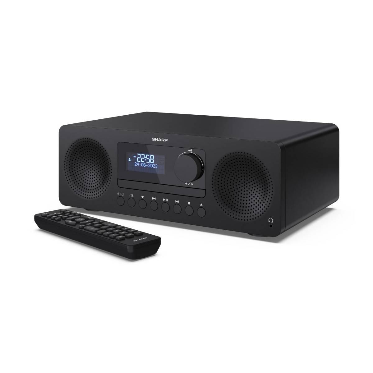 Sharp XL-B720D(BK) set audio da casa Microsistema audio per la casa 30 W Nero-0