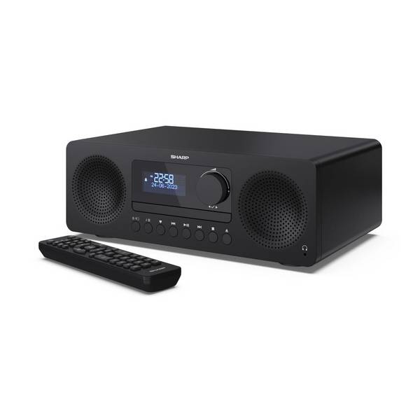 Sharp XL-B720D(BK) set audio da casa Microsistema audio per la casa 30 W Nero