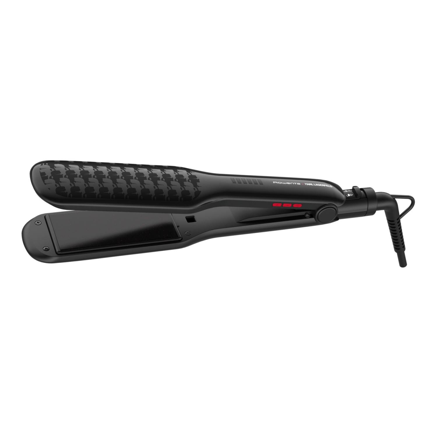 Rowenta X Karl Largerfeld SF411L Piastra per Capelli Caldo 1,8 m Nero-1