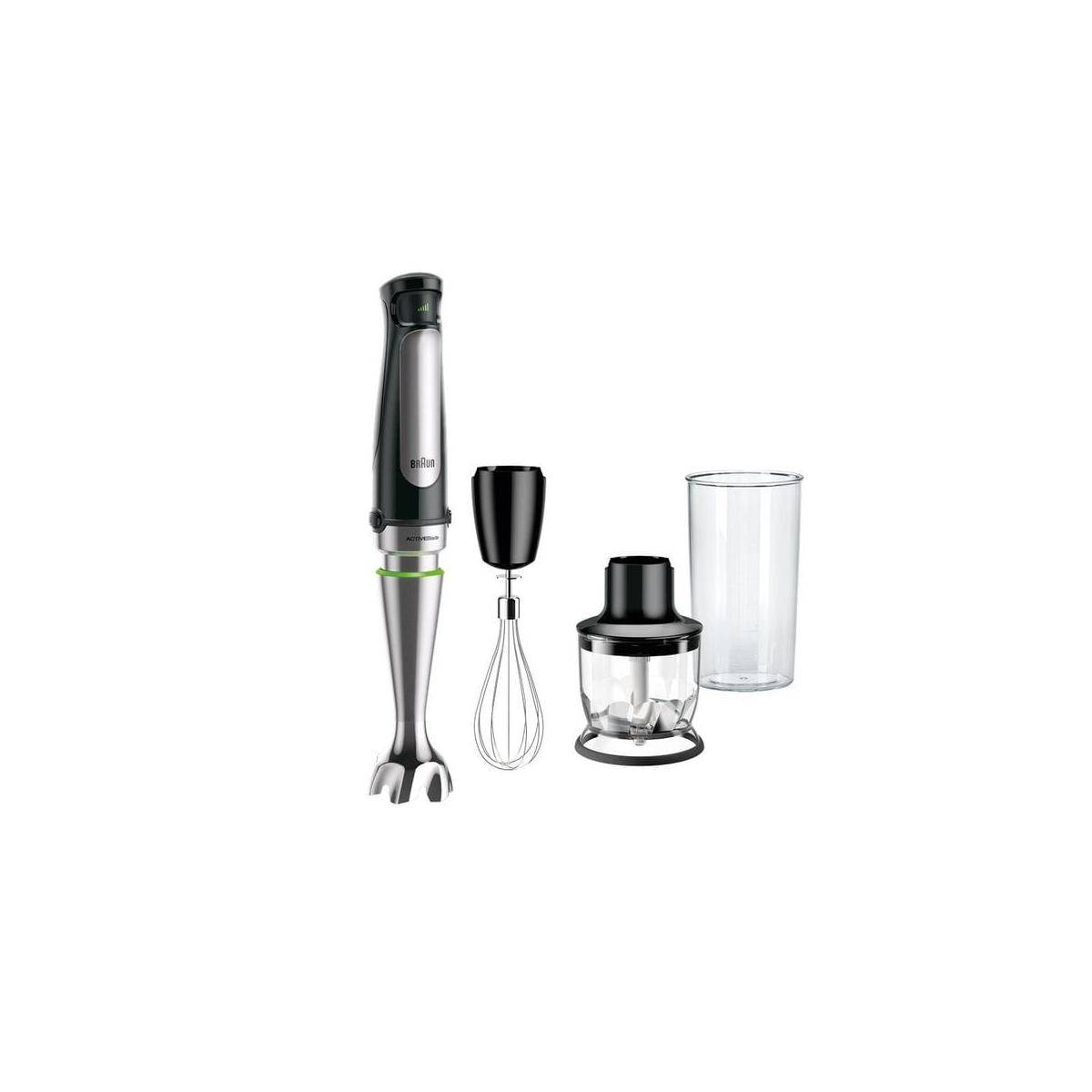 Braun Braun Multiquick 7 MQ 7025X - Handmixer - 1 kW Frullatore ad immersione 1000 W Nero, acciaio inox-3