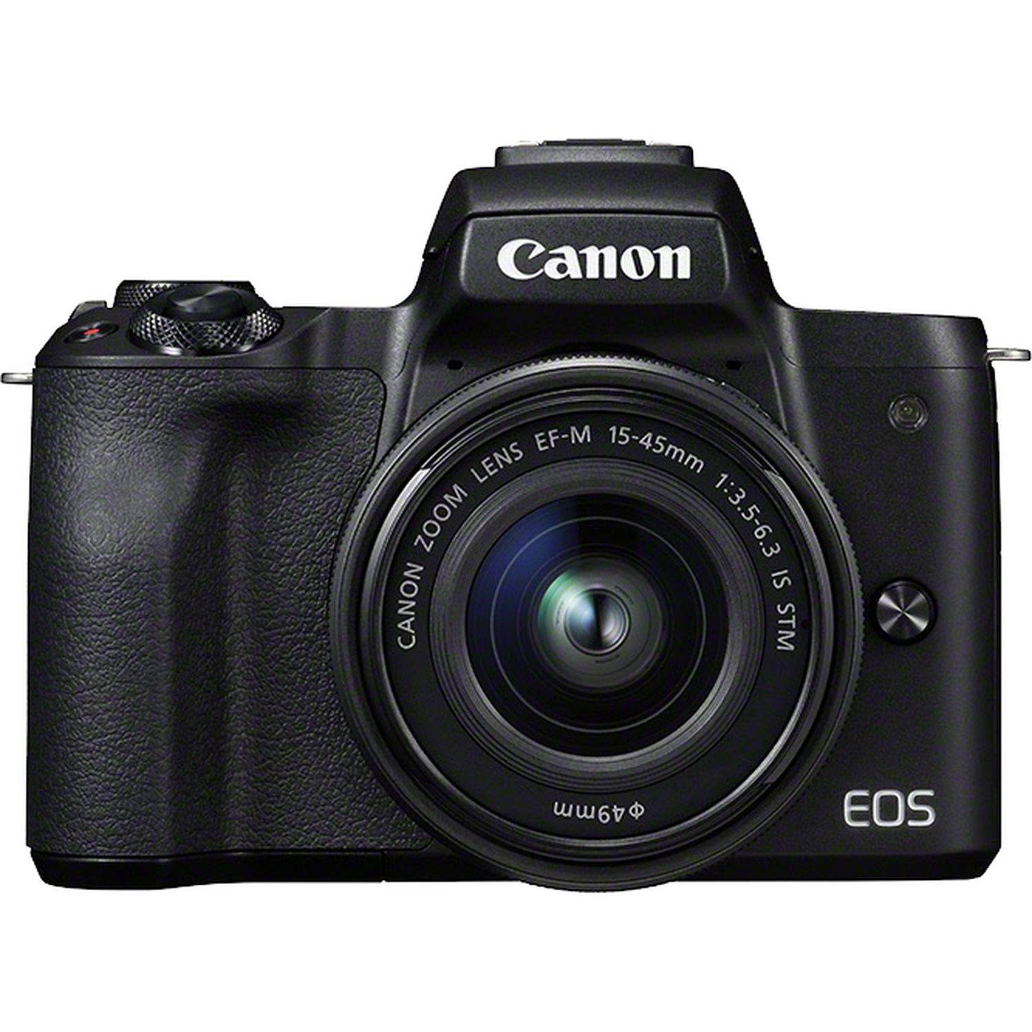 Canon EOS M50 Fotocamera Digitale EF M 15 45mm IS STM MILC 24 .1 MP CMOS 6000 x 4000 Pixel Nero-5