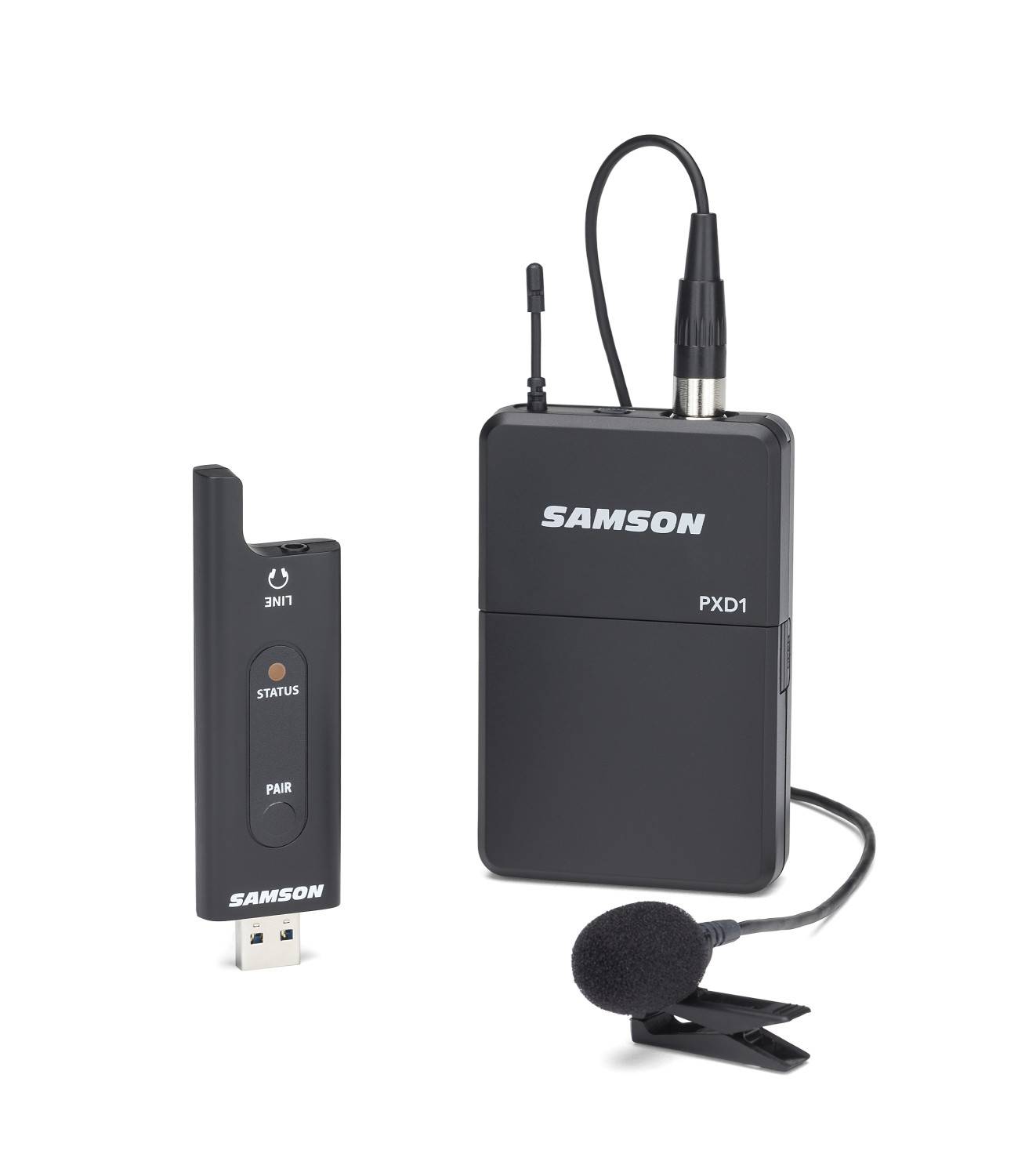 Samson XPD2 SWXPD2BLM8 series Lavalier Kit microfono Nero-1
