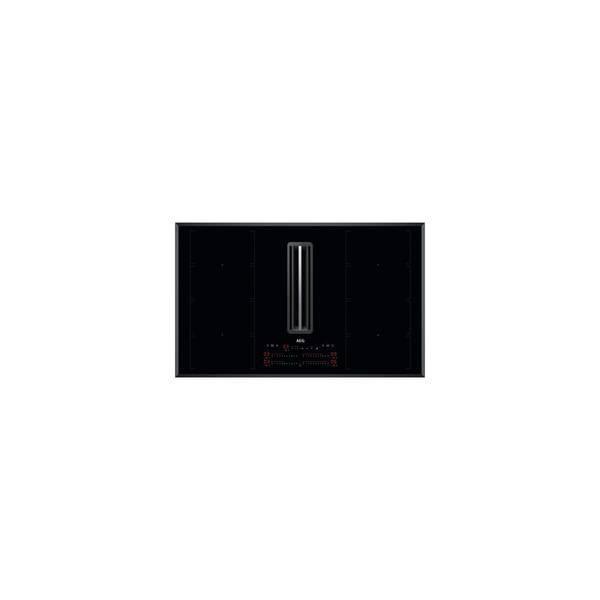 AEG CCE84779FB piano cottura Nero Da incasso 83 cm Piano cottura a induzione 4 Fornello(i) Cappa da incasso