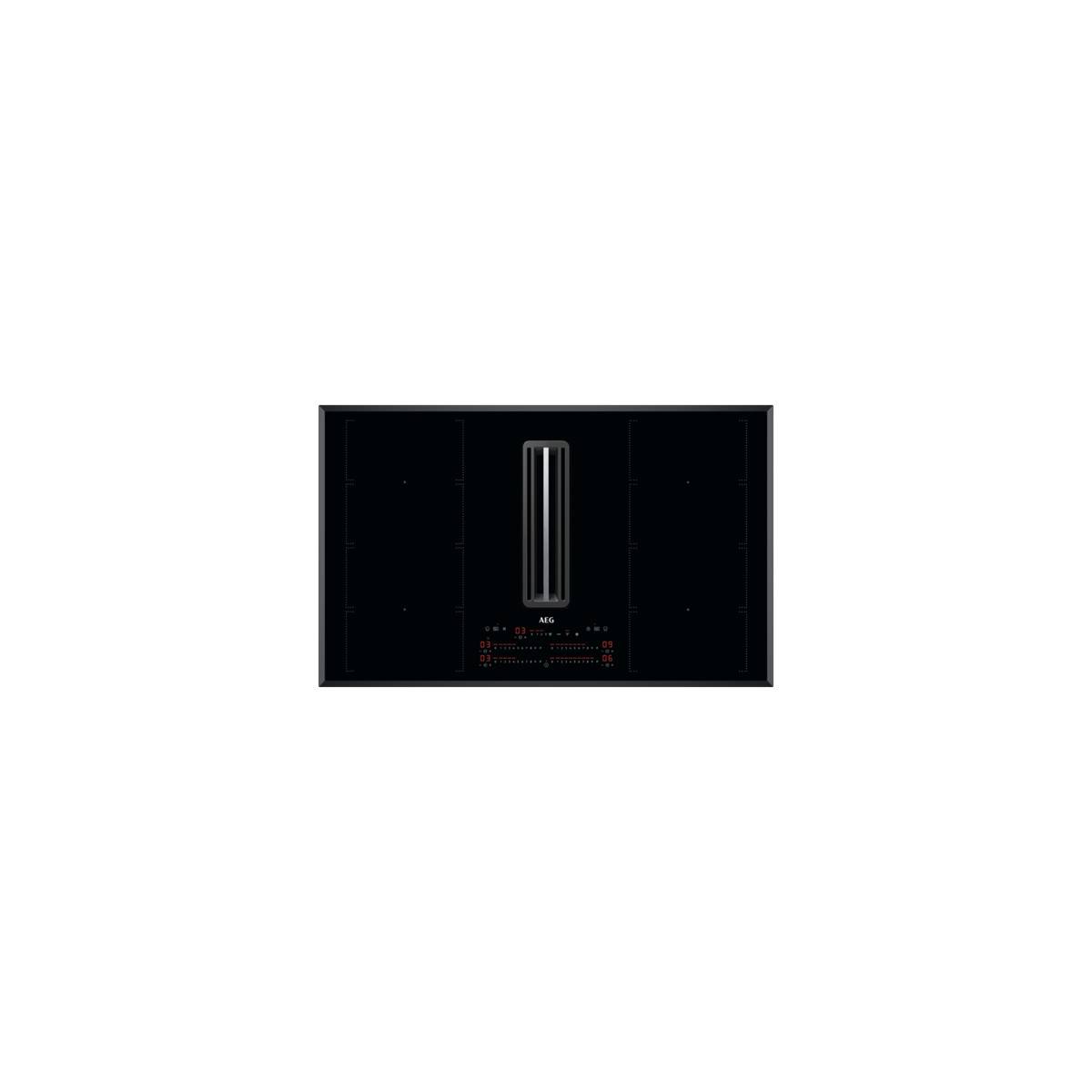 AEG CCE84779FB piano cottura Nero Da incasso 83 cm Piano cottura a induzione 4 Fornello(i) Cappa da incasso-0