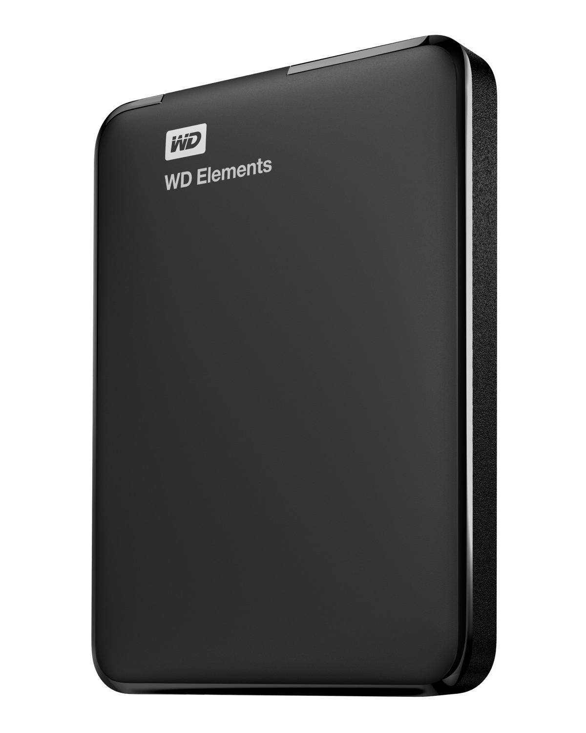 Western Digital Elements 1 TB Hard Disk esterno da 2,5" USB 3.2 (Gen 1x1) Nero WDBUZG0010BBK-EESN-6