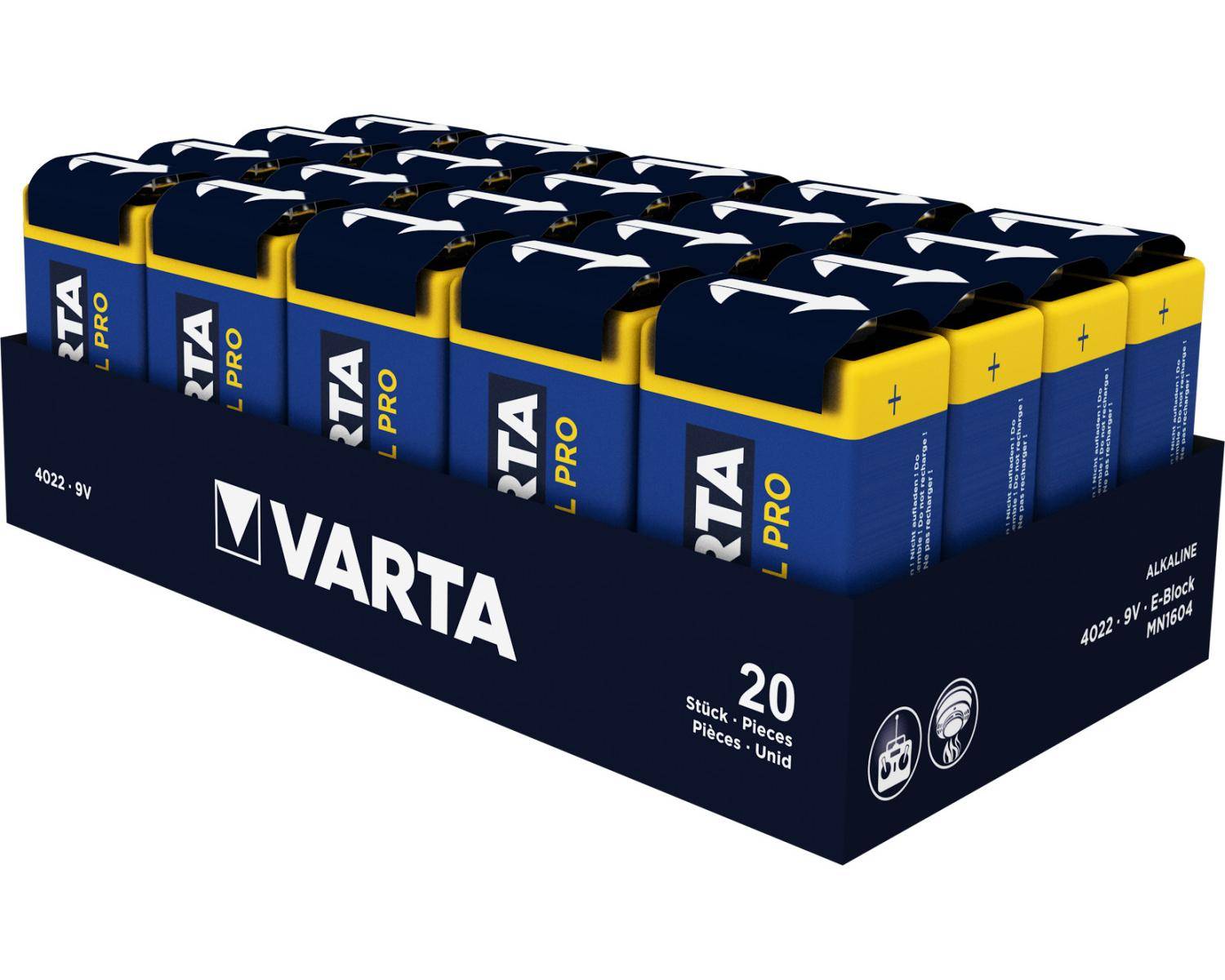 Varta 04022211111 Batteria monouso 9V Alcalino-3
