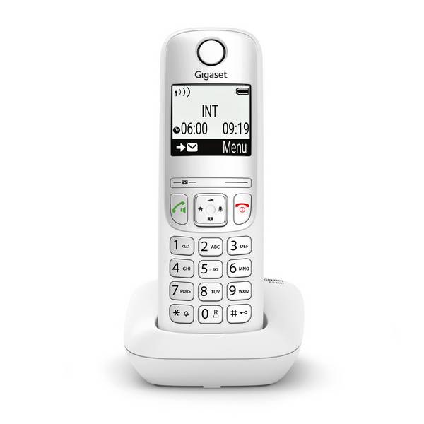 GIGASET AS490 TELEFONO CORDLESS VIVAVOCE WHITE