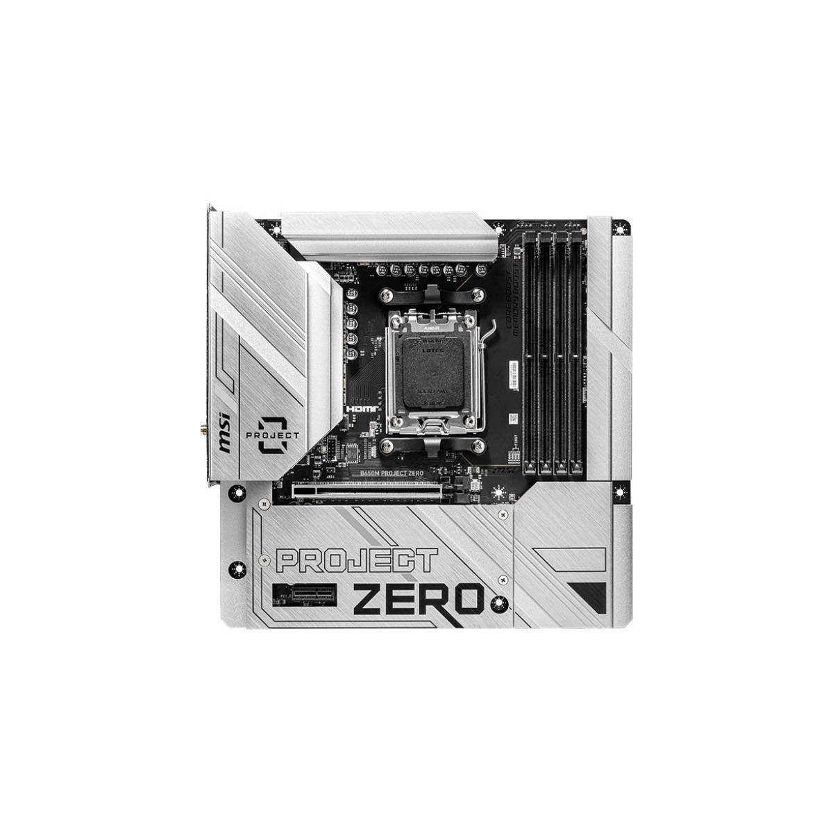 MSI B650M PROJECT ZERO scheda madre AMD B650 Presa di corrente AM5 micro ATX-2