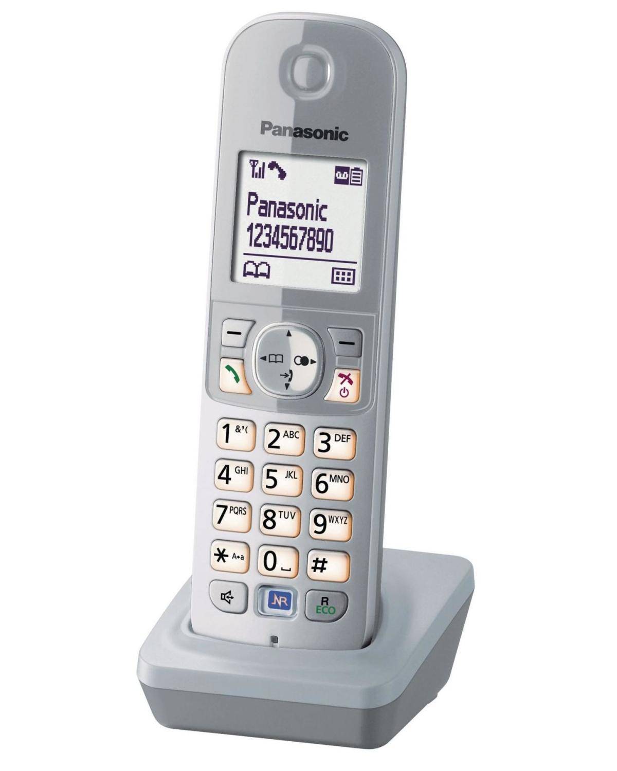 Panasonic KX-TGA681 Telefono DECT Identificatore di chiamata Argento-2