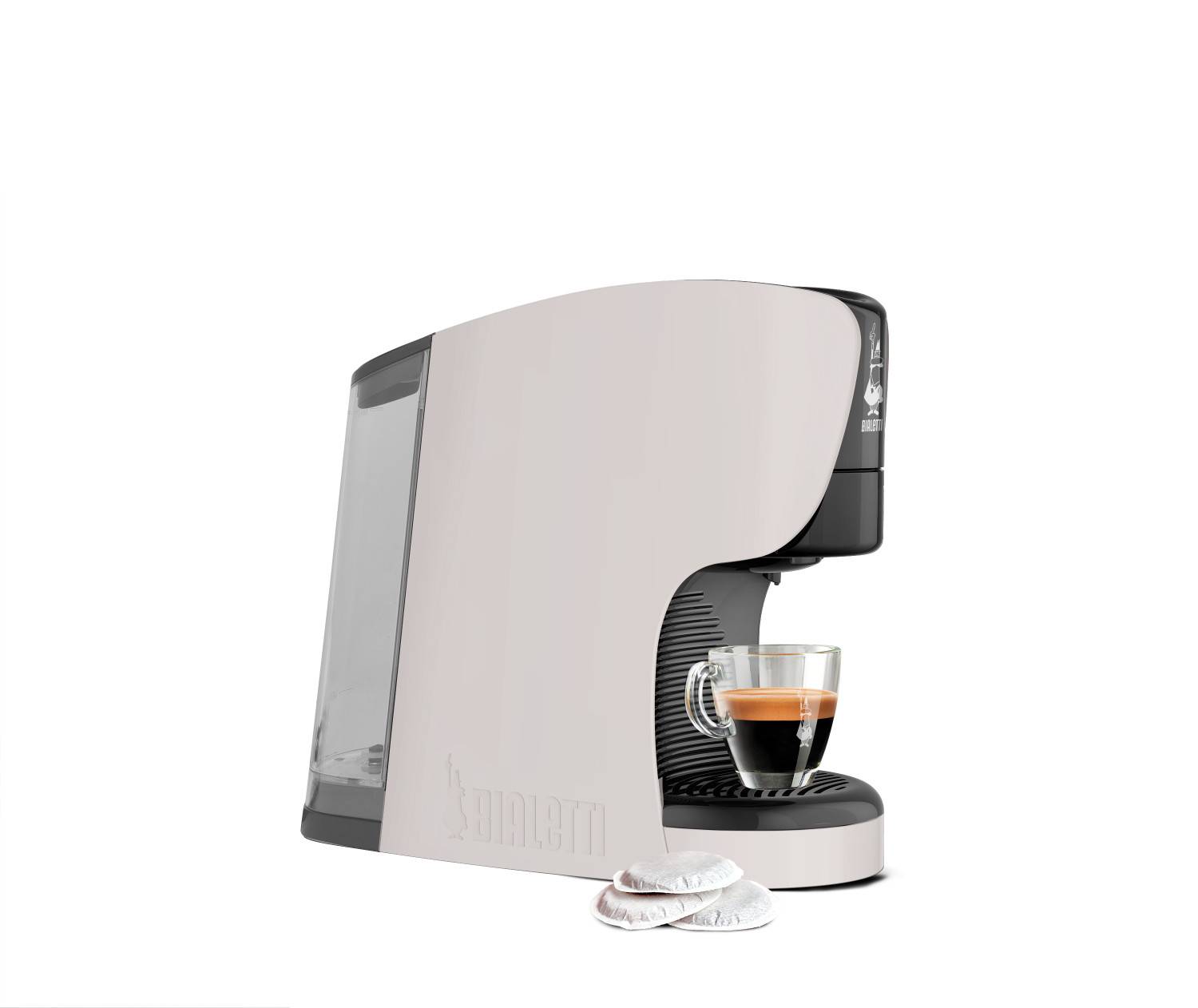 Bialetti Bundle DAMA Macchina Caffè ESE con 30 Cialde ESE Grey-3
