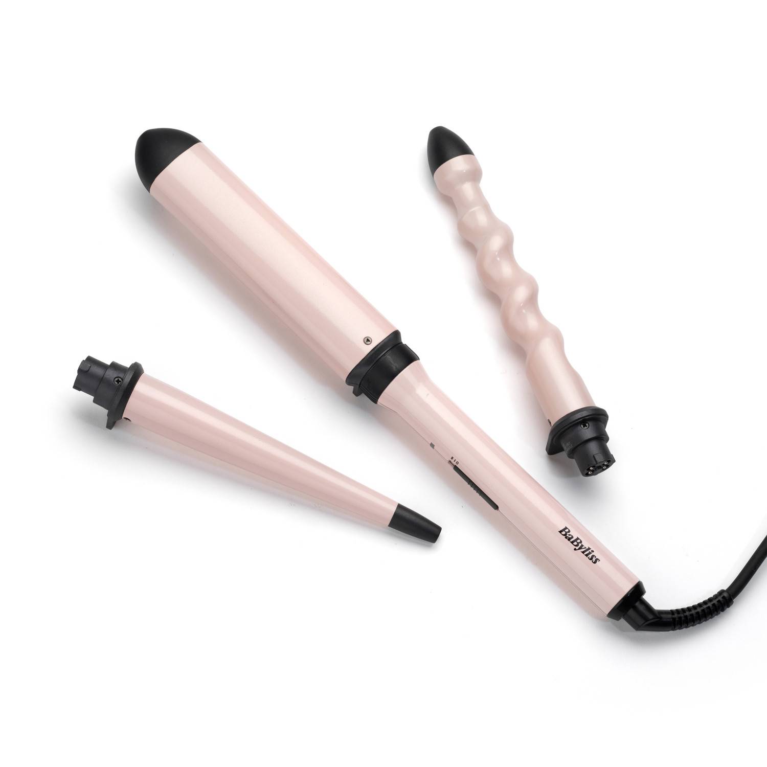 BaByliss Curl e Wave Trio Ferro per ricci Caldo Nero Rosa 58 W 2.5 m-5