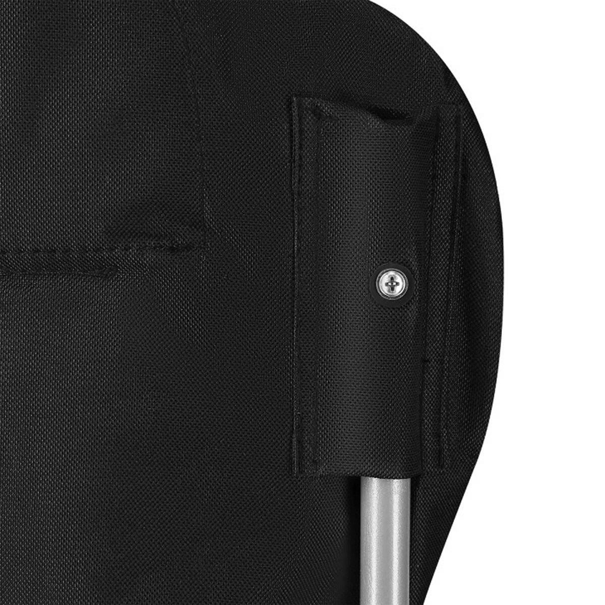 Sedia da campeggio NILS NC3080 – Sedia da esterno pieghevole, sedia da pesca con borsa per il trasporto, verde scuro-3