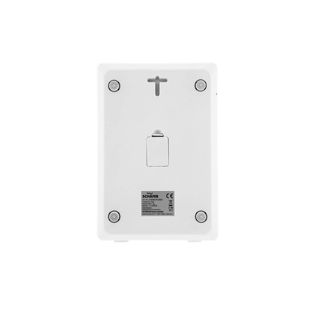 Bilancia da cucina digitale – capacità di carico 5 kg, gancio a parete, display LCD-1