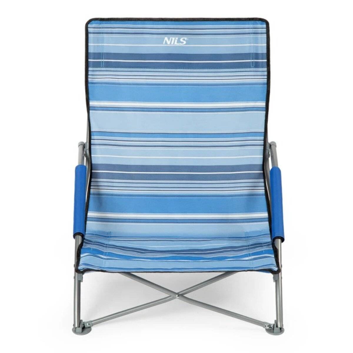Sedia da campeggio NILS CAMP NC3035 – Sedia pieghevole da esterno con borsa per il trasporto blu-0