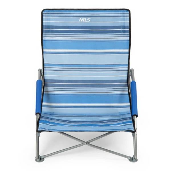 Sedia da campeggio NILS CAMP NC3035 – Sedia pieghevole da esterno con borsa per il trasporto blu