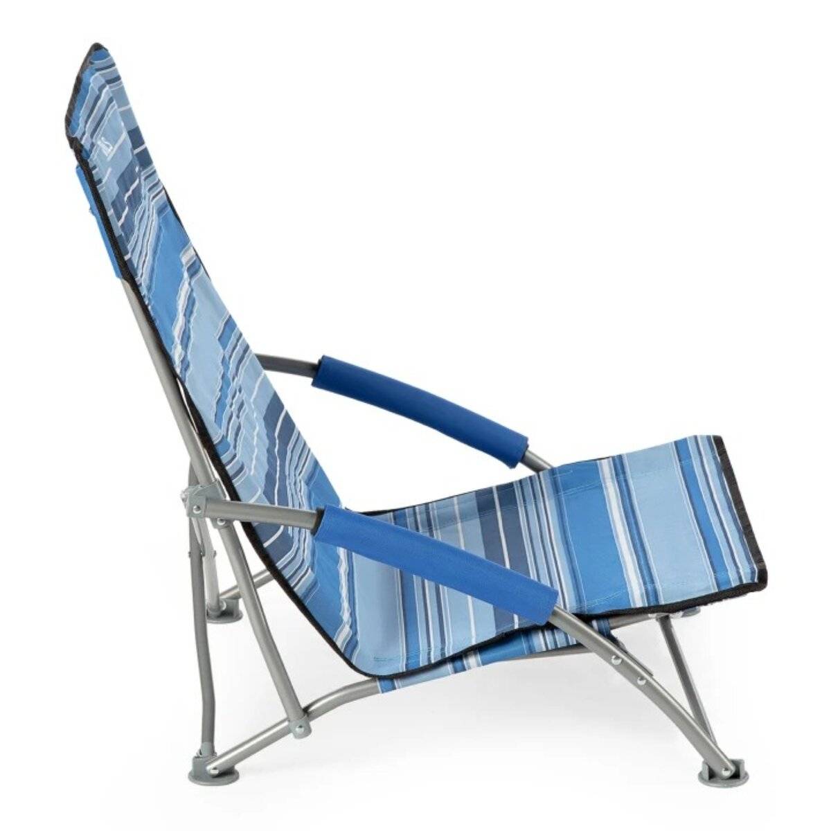 Sedia da campeggio NILS CAMP NC3035 – Sedia pieghevole da esterno con borsa per il trasporto blu-2