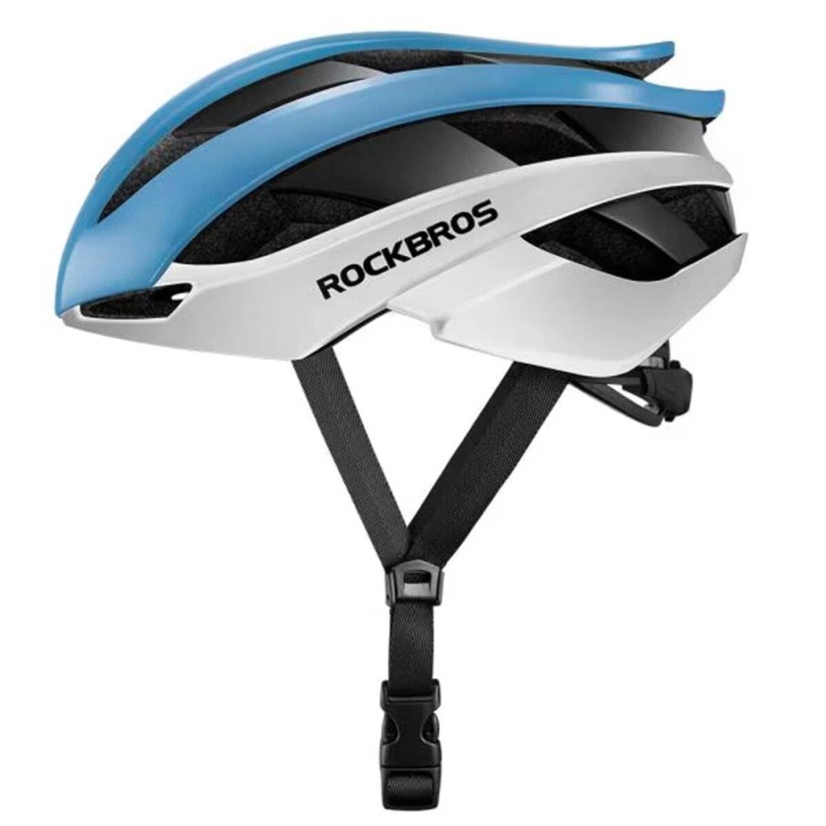 Casco da bicicletta Rockbros 10110004003 taglia L (58–61 cm) blu/bianco-1