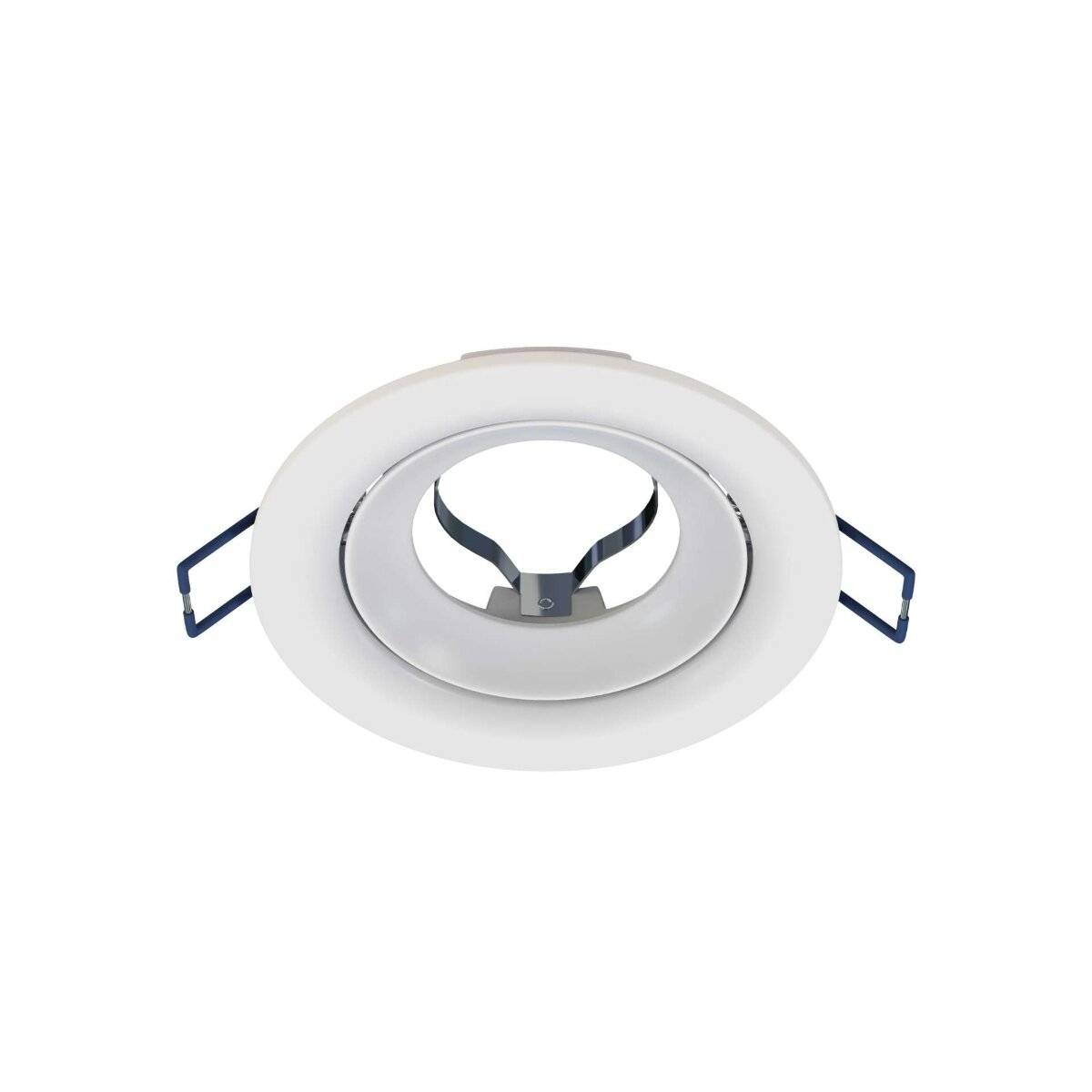Cornice da incasso LED Labs LUCA per plafoniera GU10 IP20 rotonda Ø 65 mm foro bianco-4