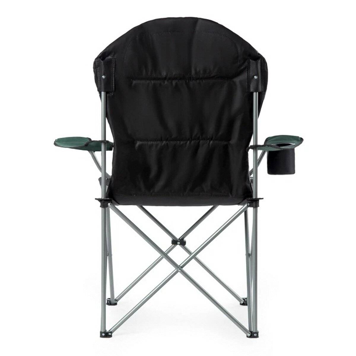 Sedia da campeggio NILS NC3080 – Sedia da esterno pieghevole, sedia da pesca con borsa per il trasporto, verde-3