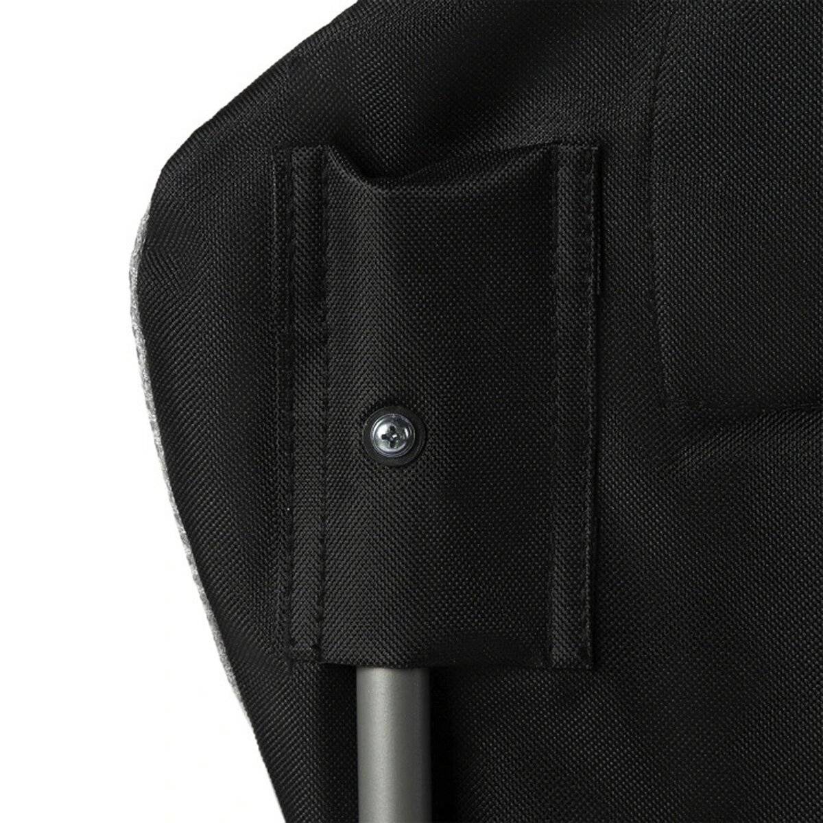 Sedia da campeggio NILS NC3080 – Sedia da esterno pieghevole, sedia da pesca con borsa per il trasporto, grigio chiaro-1